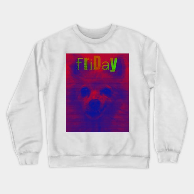 It's Friday, I'm in love Crewneck Sweatshirt by hermesthebrand